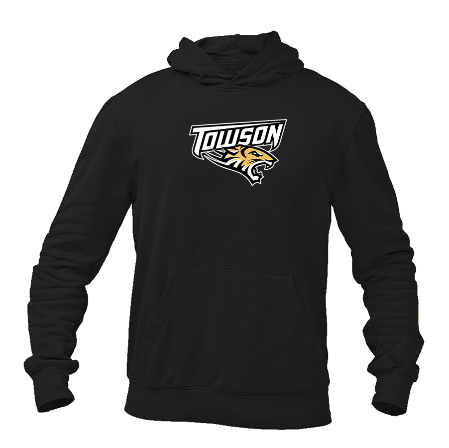 Men's Towson Tigers Gildan  Heavy Blend Hooded Sweatshirt